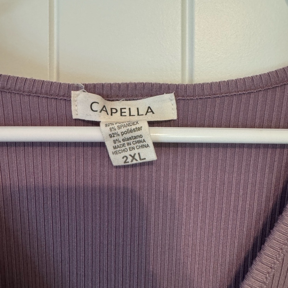 Plus size Cropped shirt - Picture 2 of 2